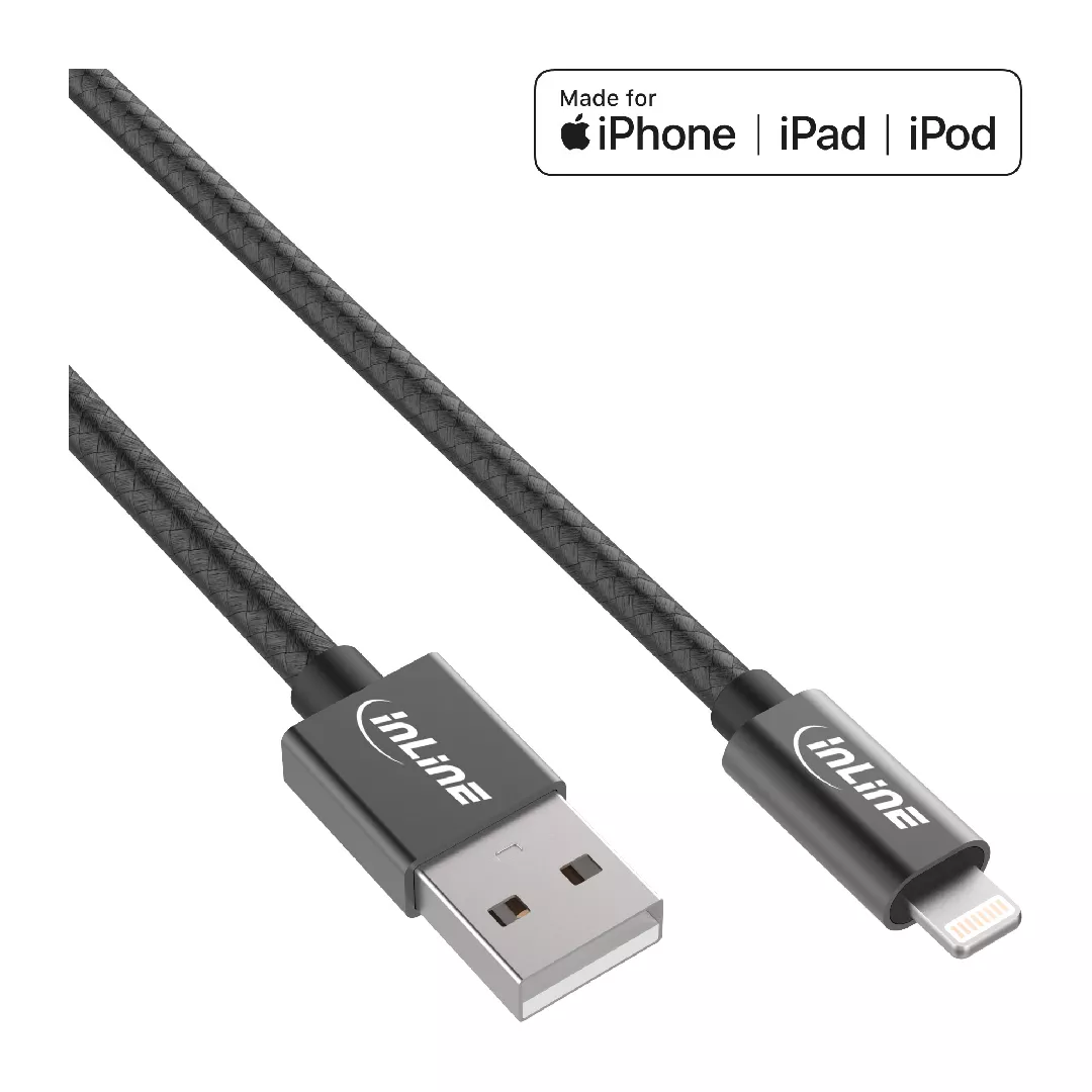 InLine Lightning USB Cable  for iPad