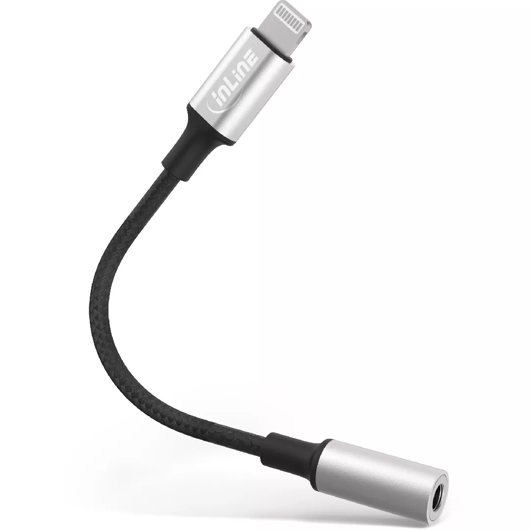InLine Lightning Audio Adapter Cable 0