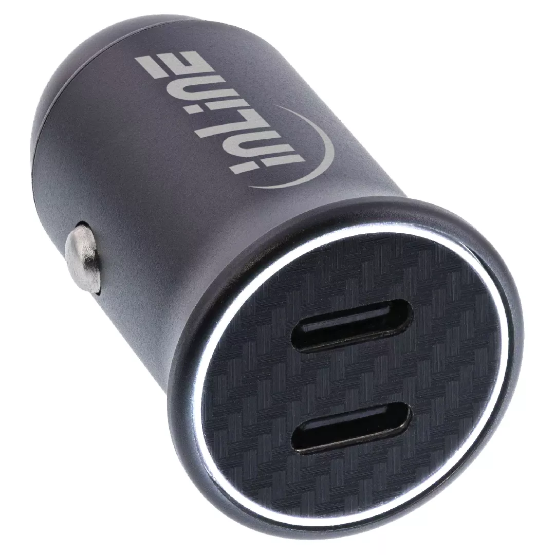 InLine USB car power adapter power
