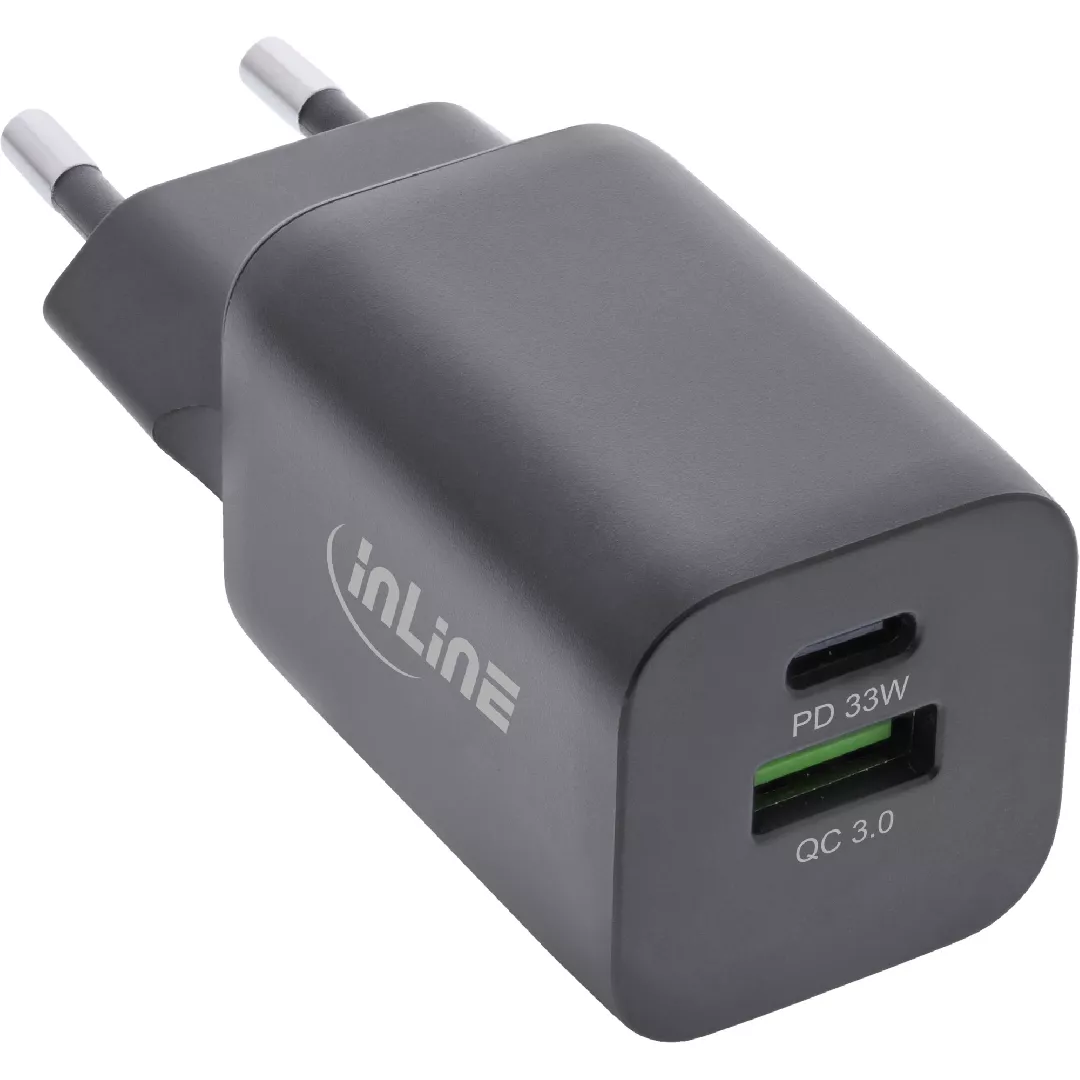 InLine USB power supply charger USB-A