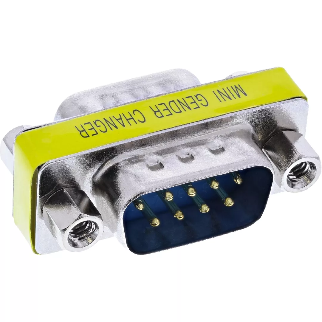InLine Gender Changer Serial Adapter DB9