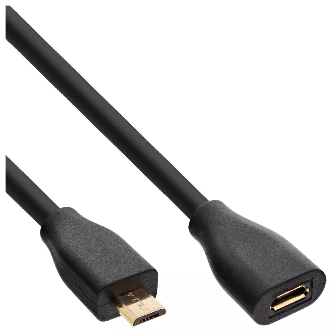 InLine Micro-USB 2.0 extension cable