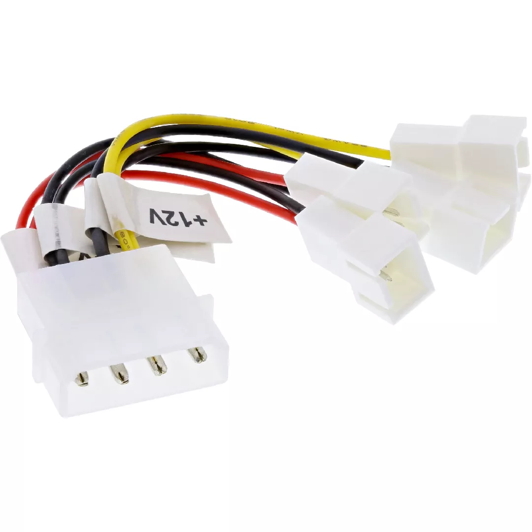 InLine Fan Adapter Cable 2x 12V