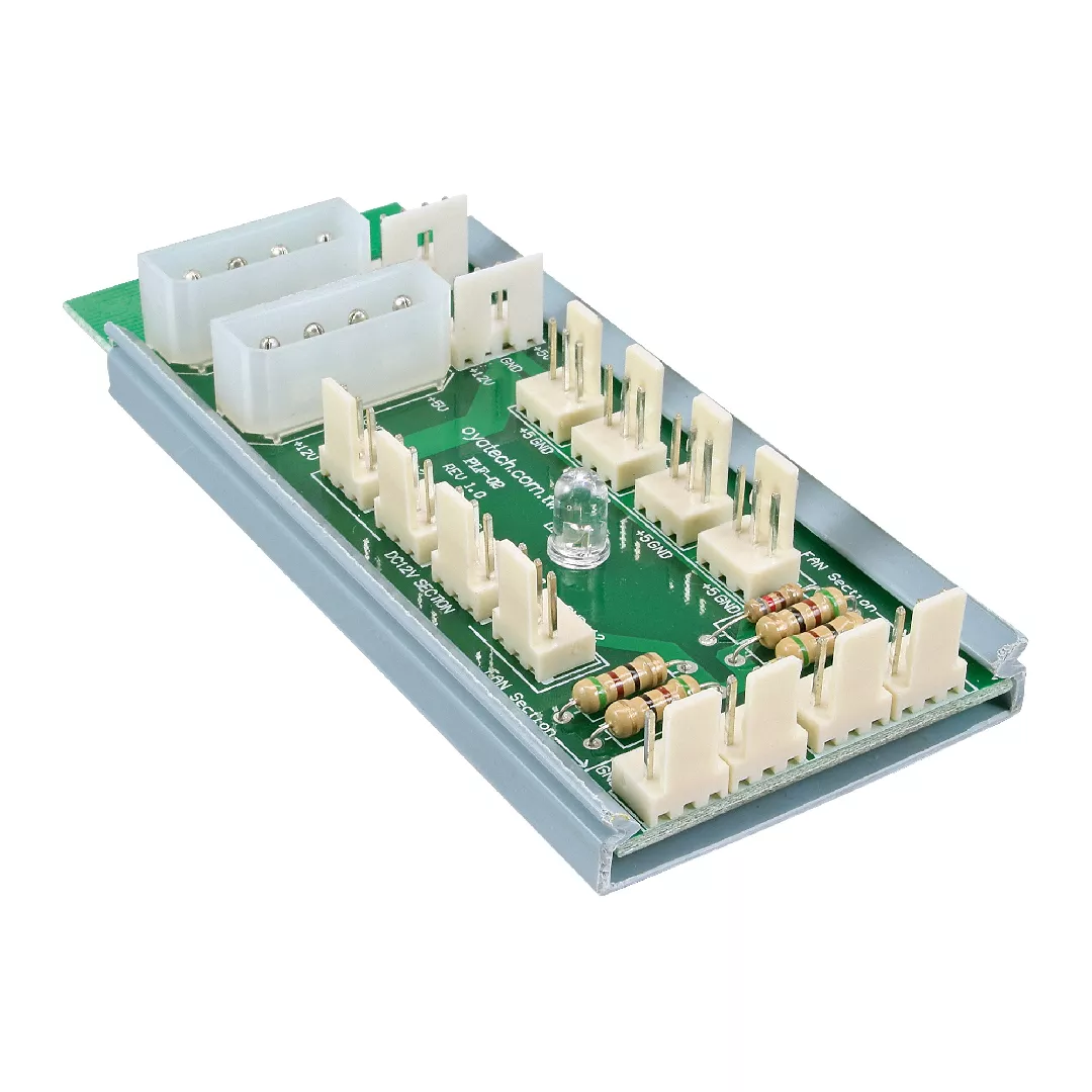 InLine Multi Port Panel 2x Molex