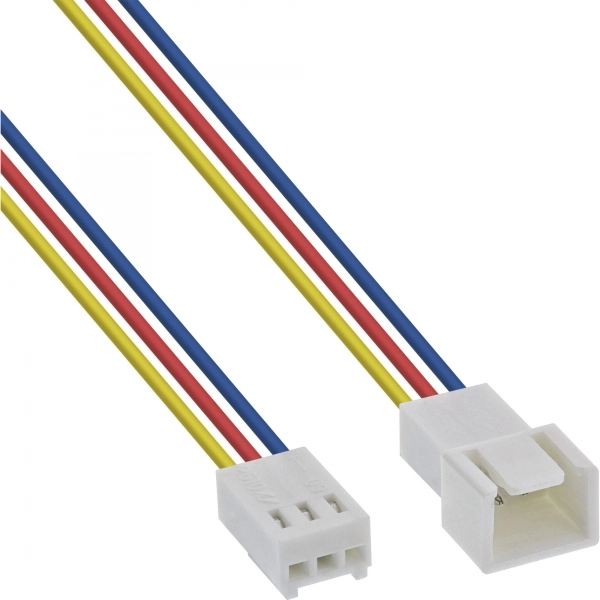 InLine Fan Cable Extension 3pin Molex