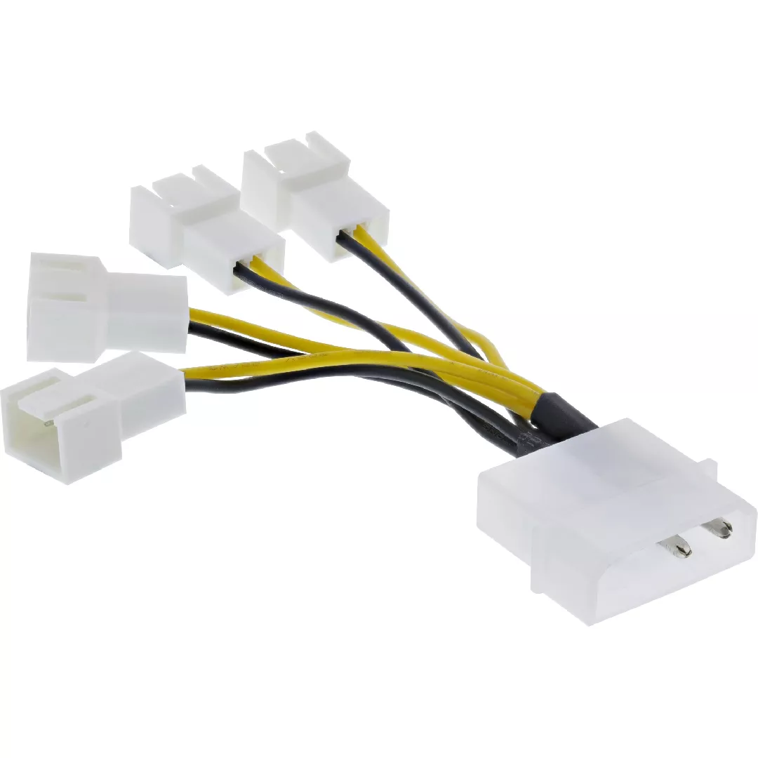 InLine Power Adapter Cable Molex /
