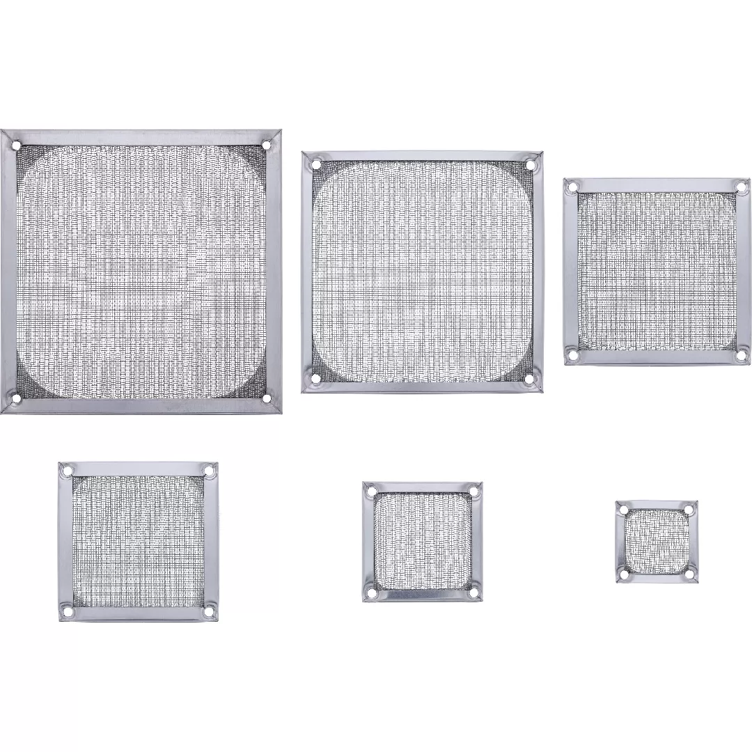 InLine Fan grid aluminium filter 40x40mm