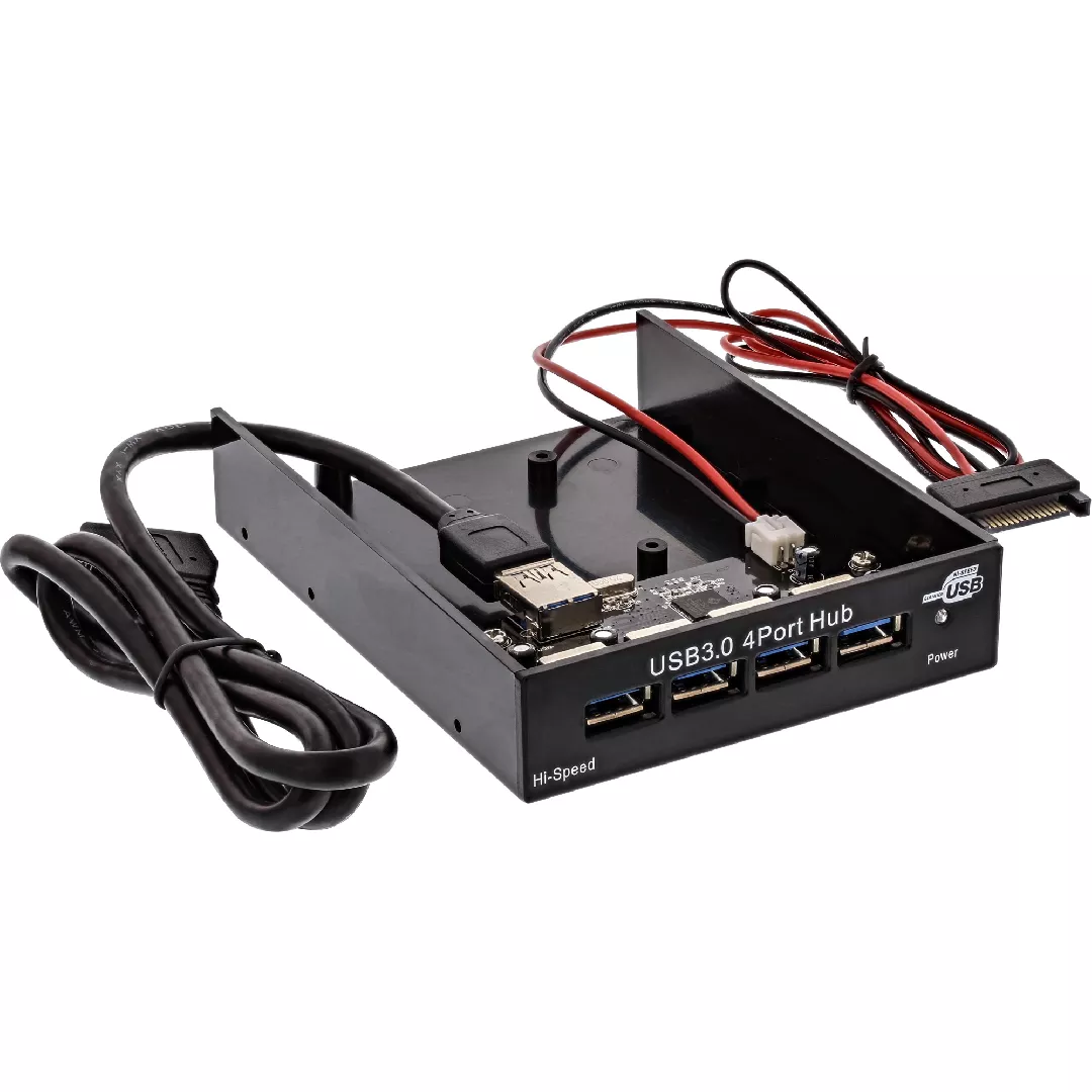 InLine 4-port USB 3.0 panel
