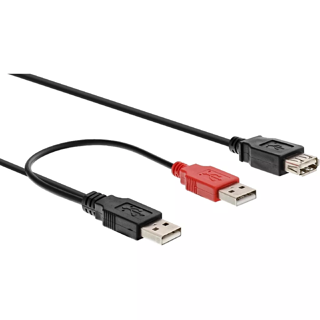 InLine USB 2.0 Y-Cable 2x