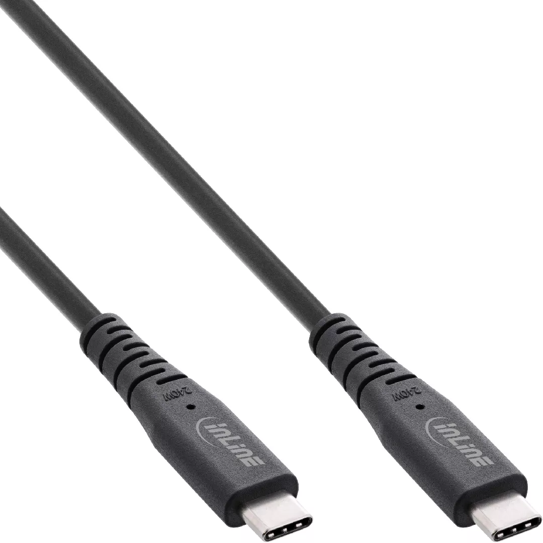 InLine USB4 cable USB-C male/male PD