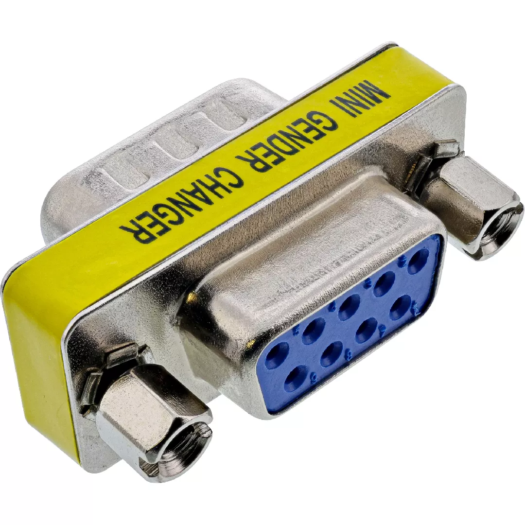 InLine Mini Gender Changer 9 Pin