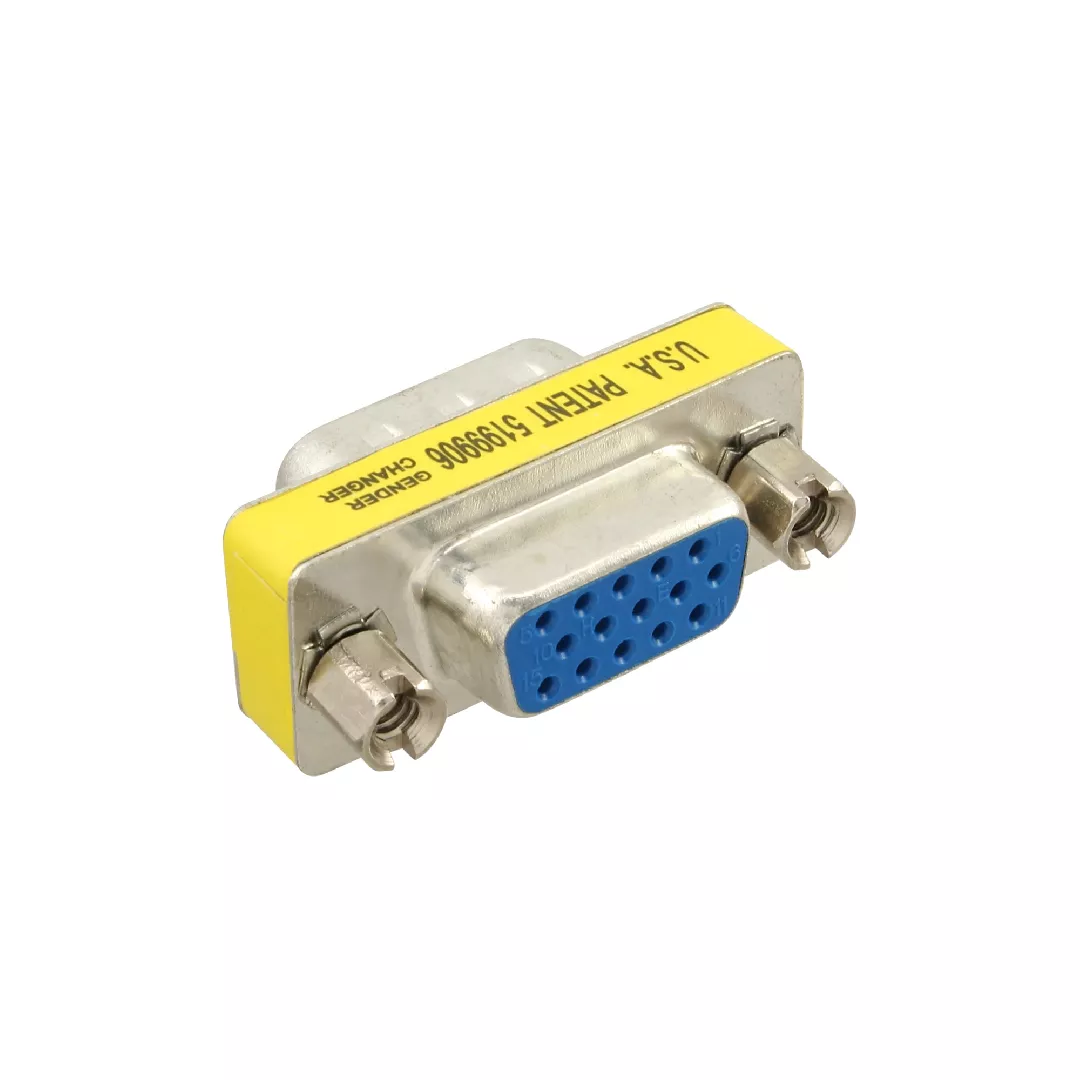 InLine Mini Gender Changer 15 Pin