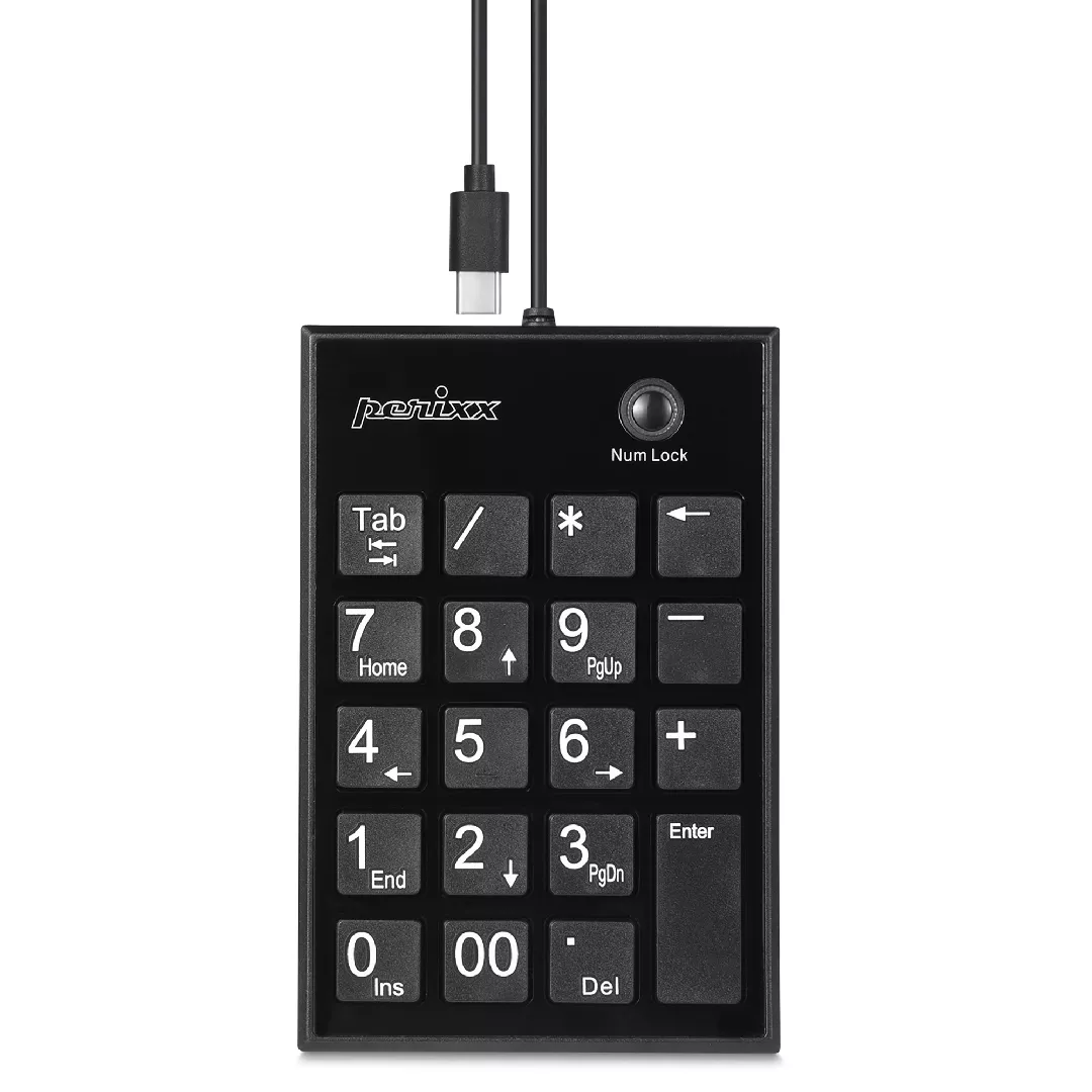 InLine 57161I tastatūra Universāls USB Nē Melns
