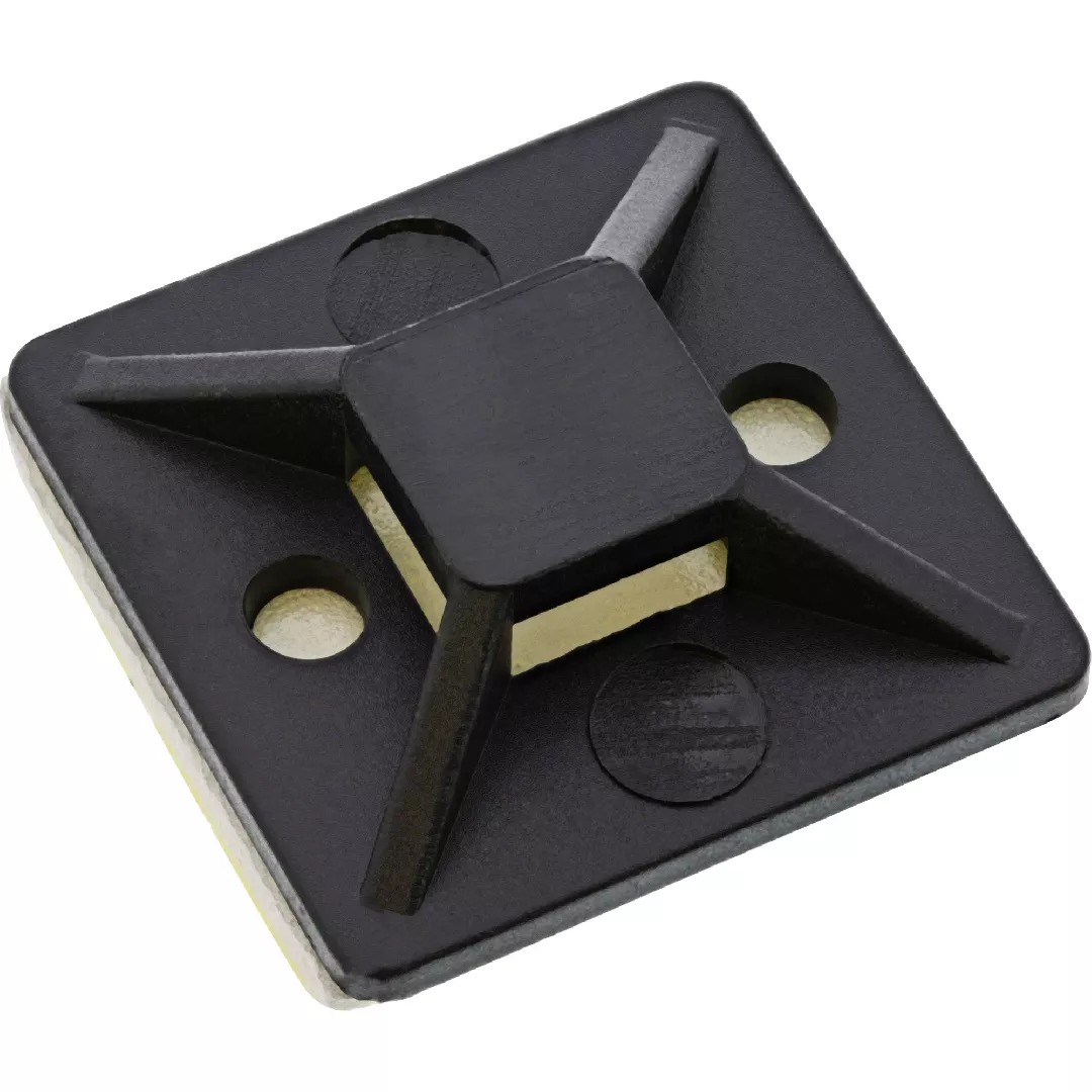 InLine Cable Tie Mounts adhesive 20x20mm