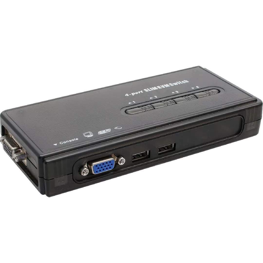 InLine KVM Switch 4 Port USB