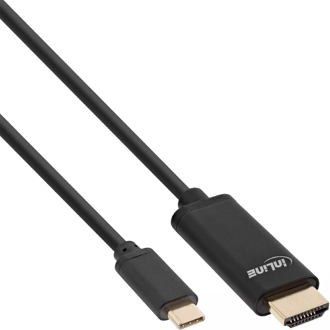 InLine USB display cable USB-C male