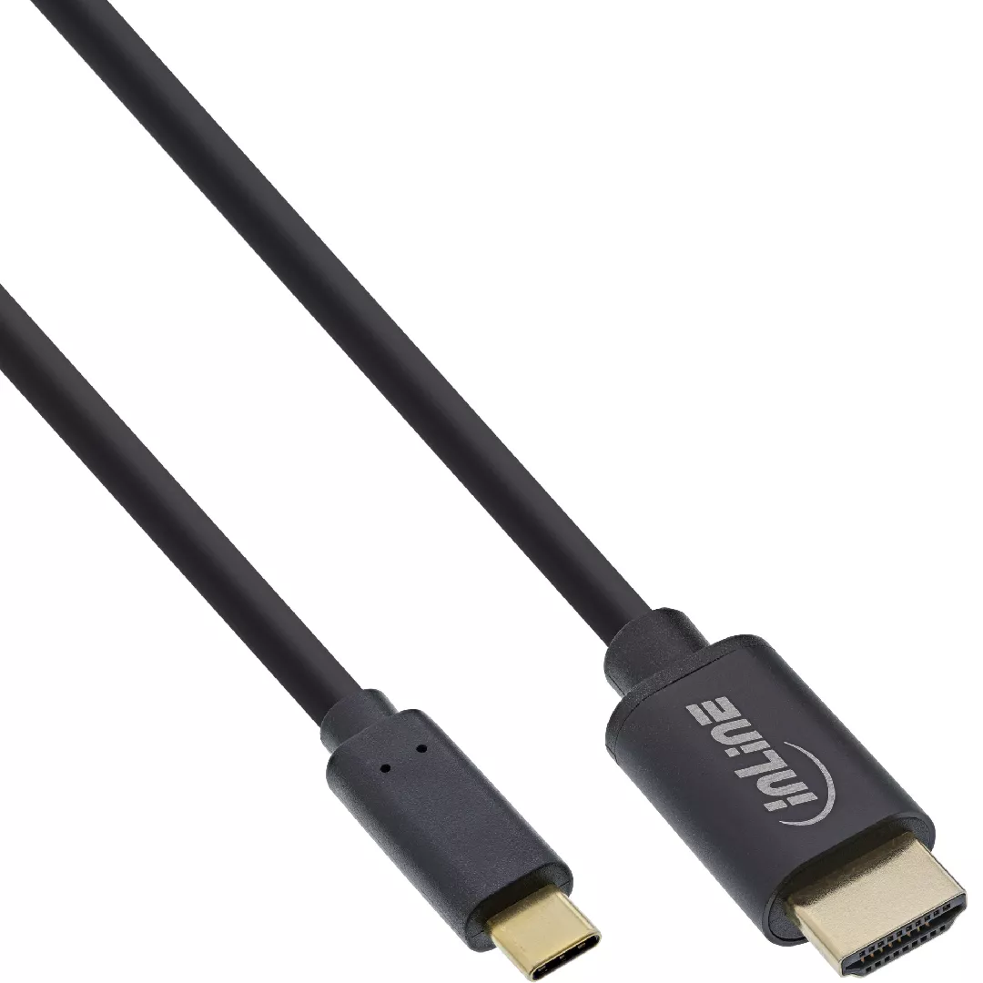 InLine USB display cable USB-C male