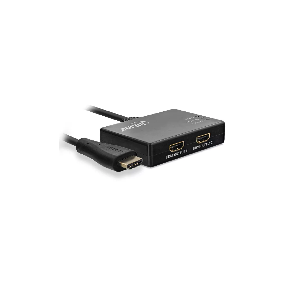 InLine Cable Splitter HDMI 2-port 4K/60Hz