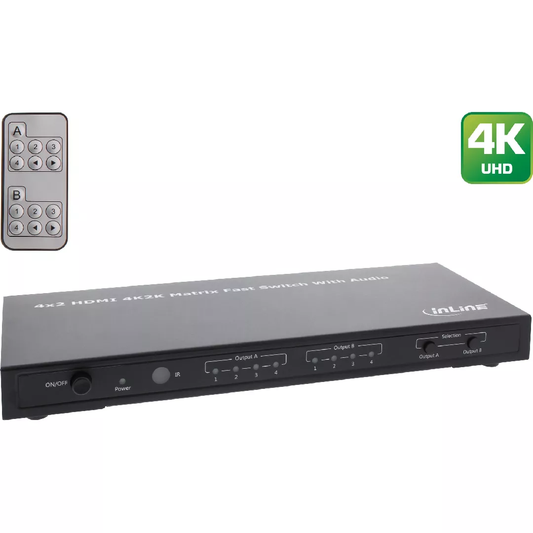 InLine HDMI Matrix Switch 4K2K 4