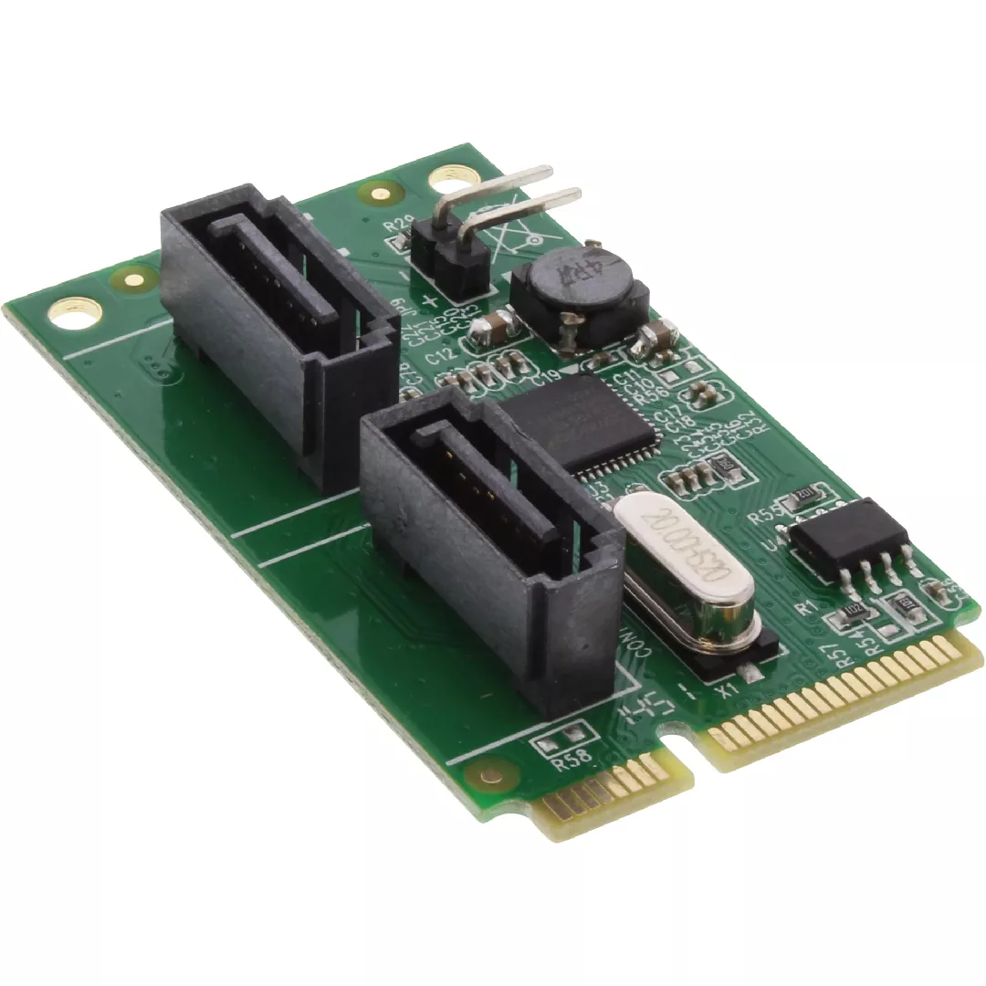 InLine Mini-PCIe 2.0 Card 2x