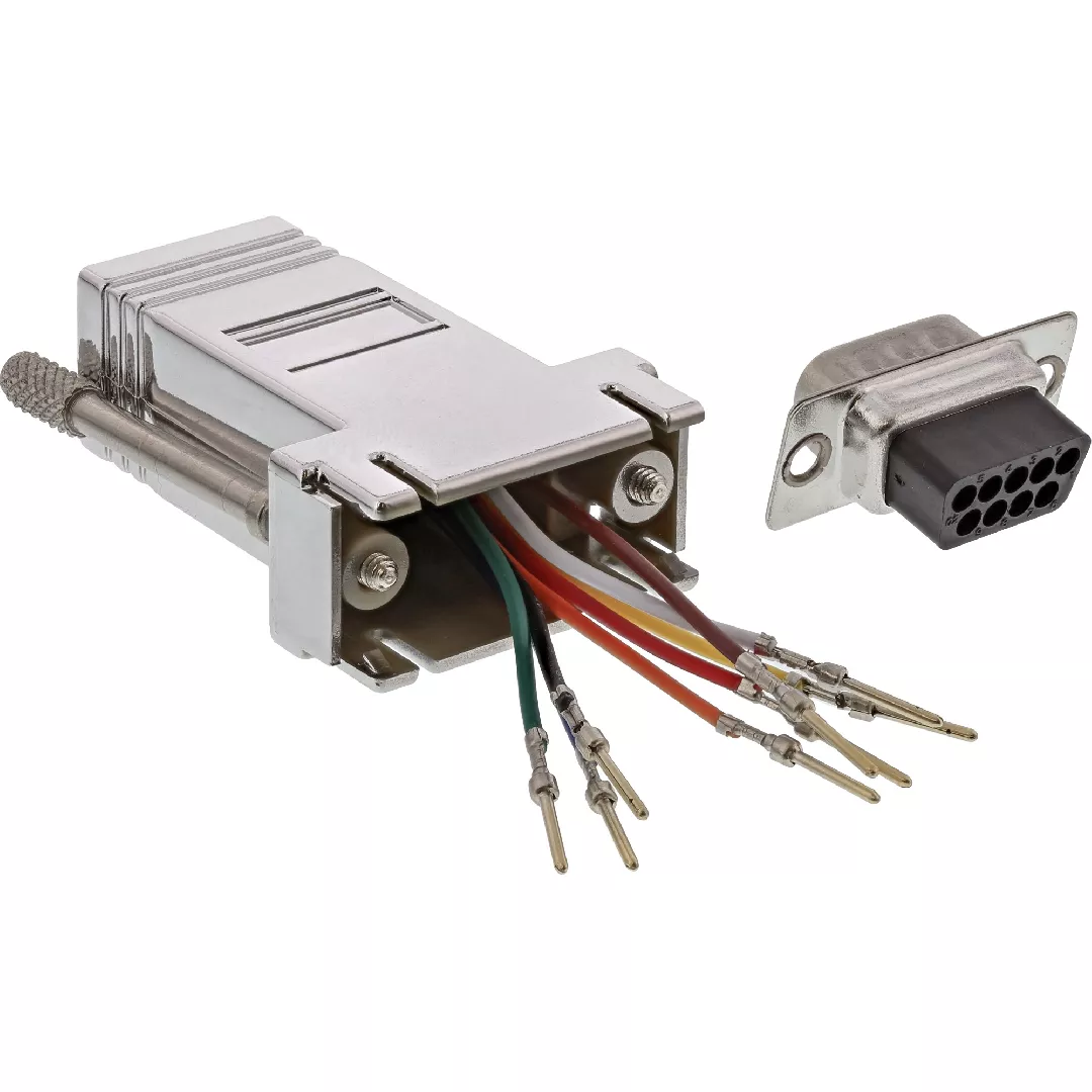 InLine Adapter 9 Pin Sub-D male