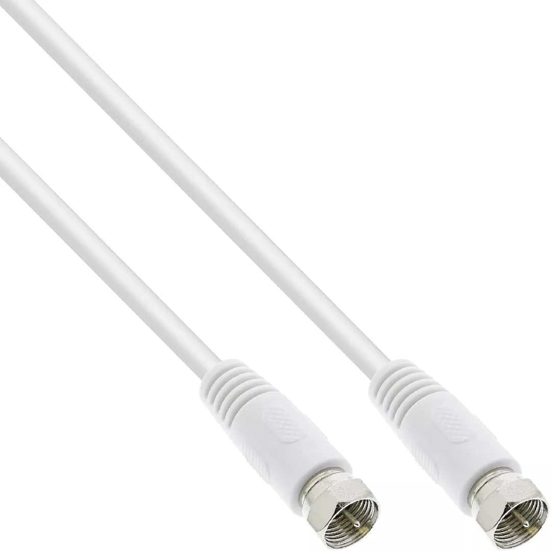 InLine SAT Cable 2x shielded ultra