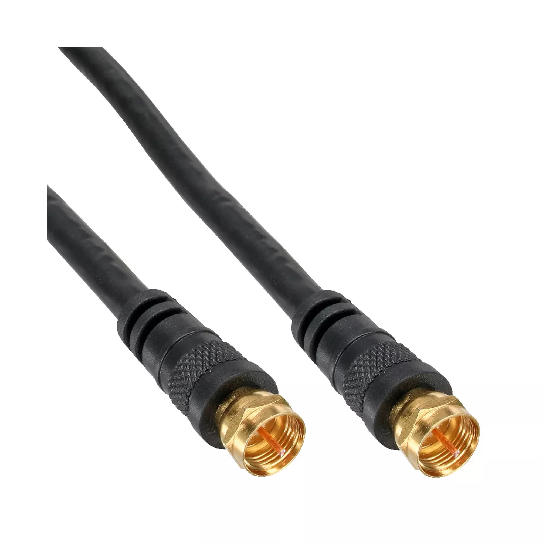 InLine SAT Cable Premium 2x shielded