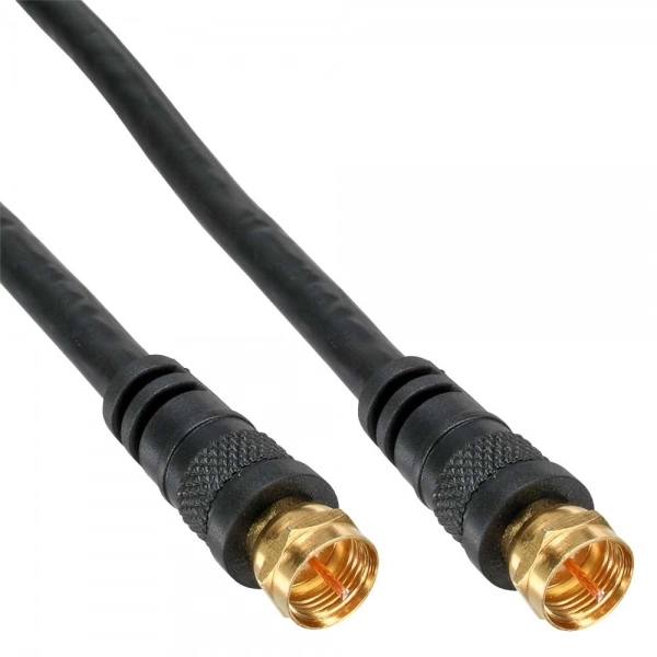 InLine SAT Cable Premium 2x shielded