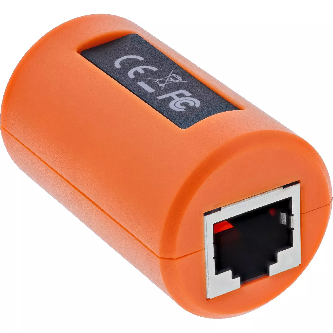 InLine Surge protection RJ45 coupling for