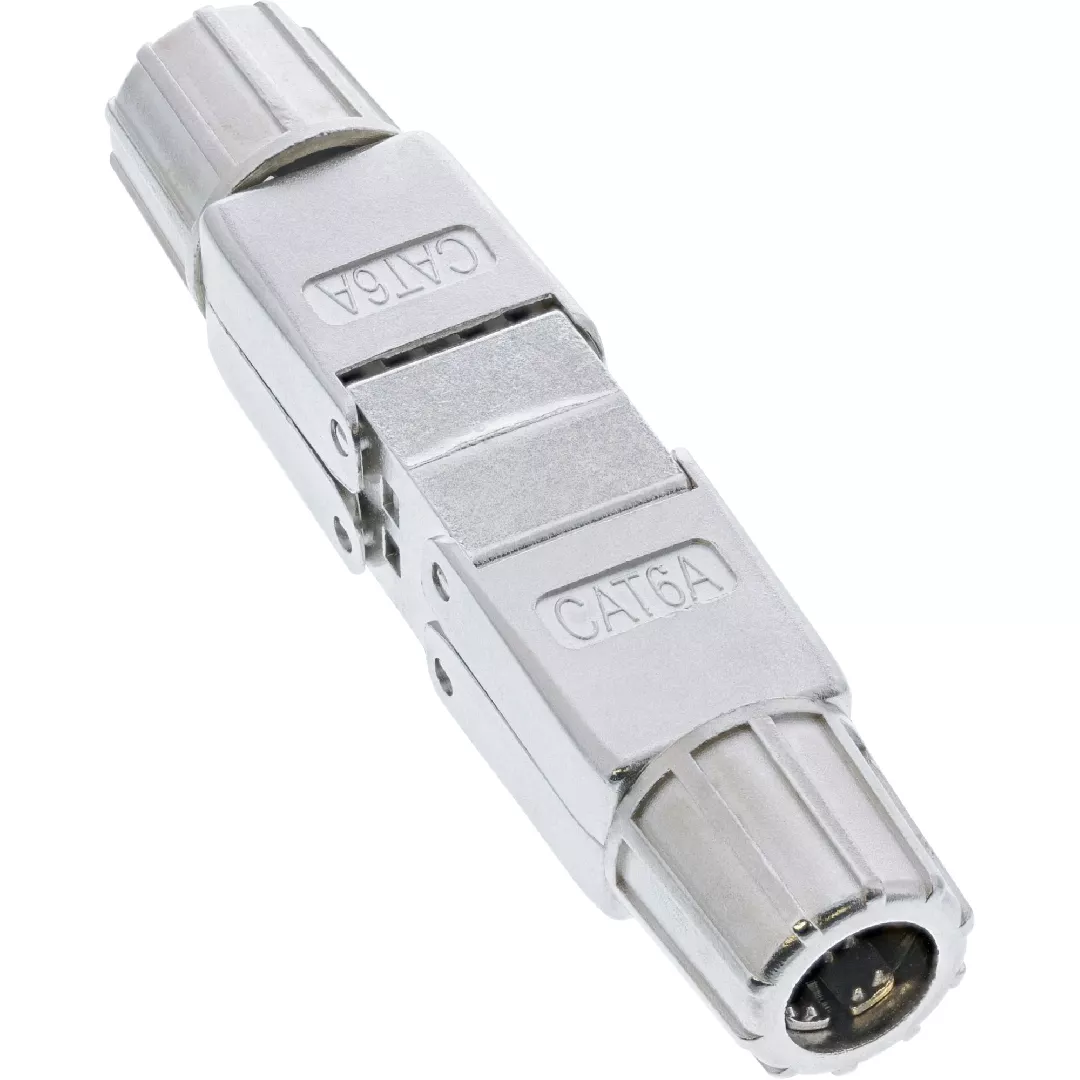 InLine Cable connector Cat.6A shielded