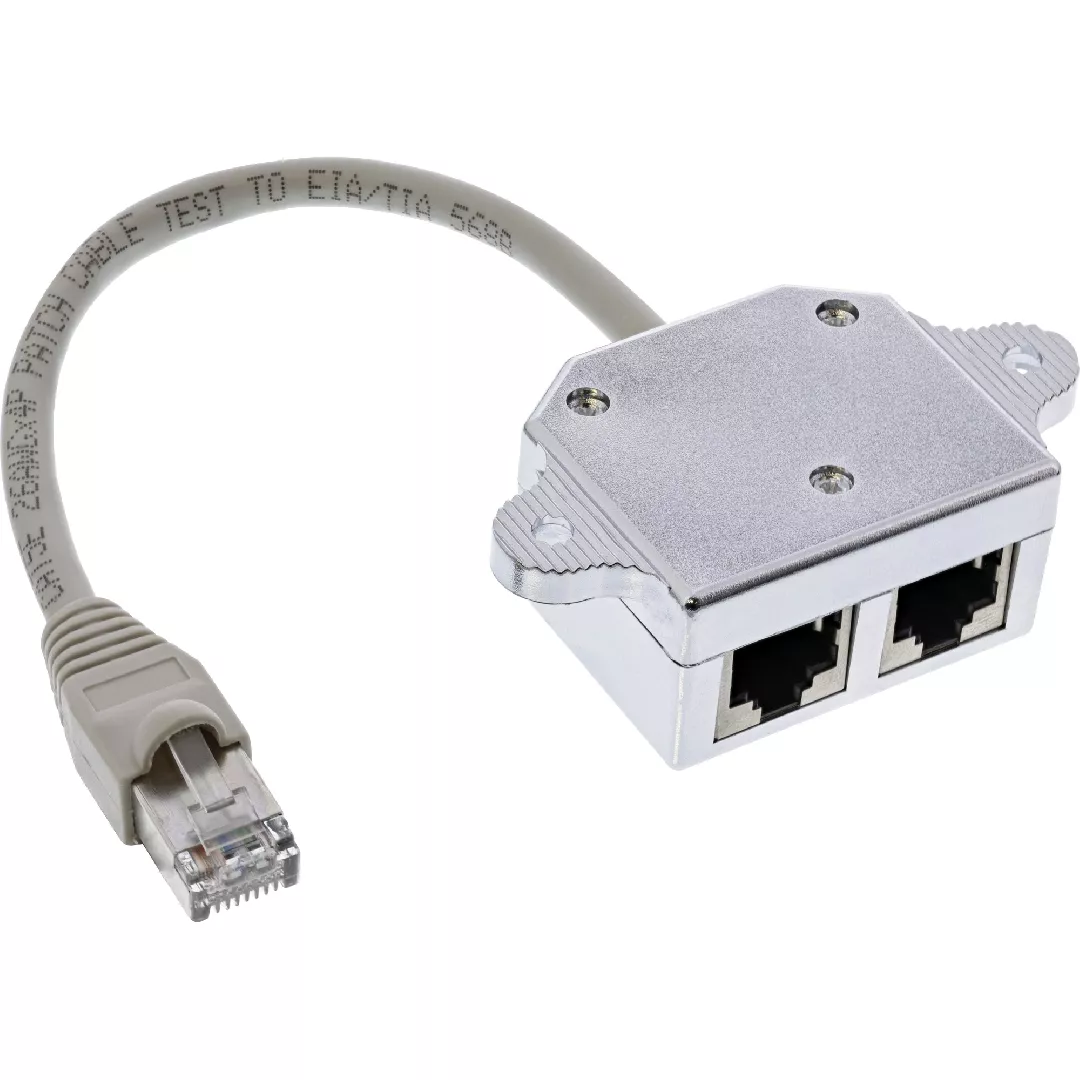 InLine Cat.5e ISDN T-Adapter RJ45