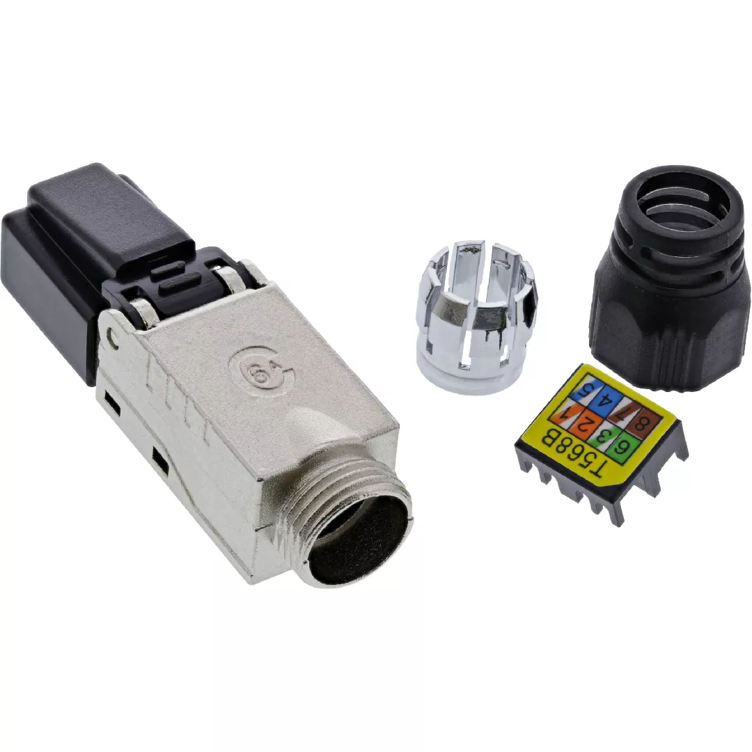 InLine RJ45 plug Cat.6A 500MHz