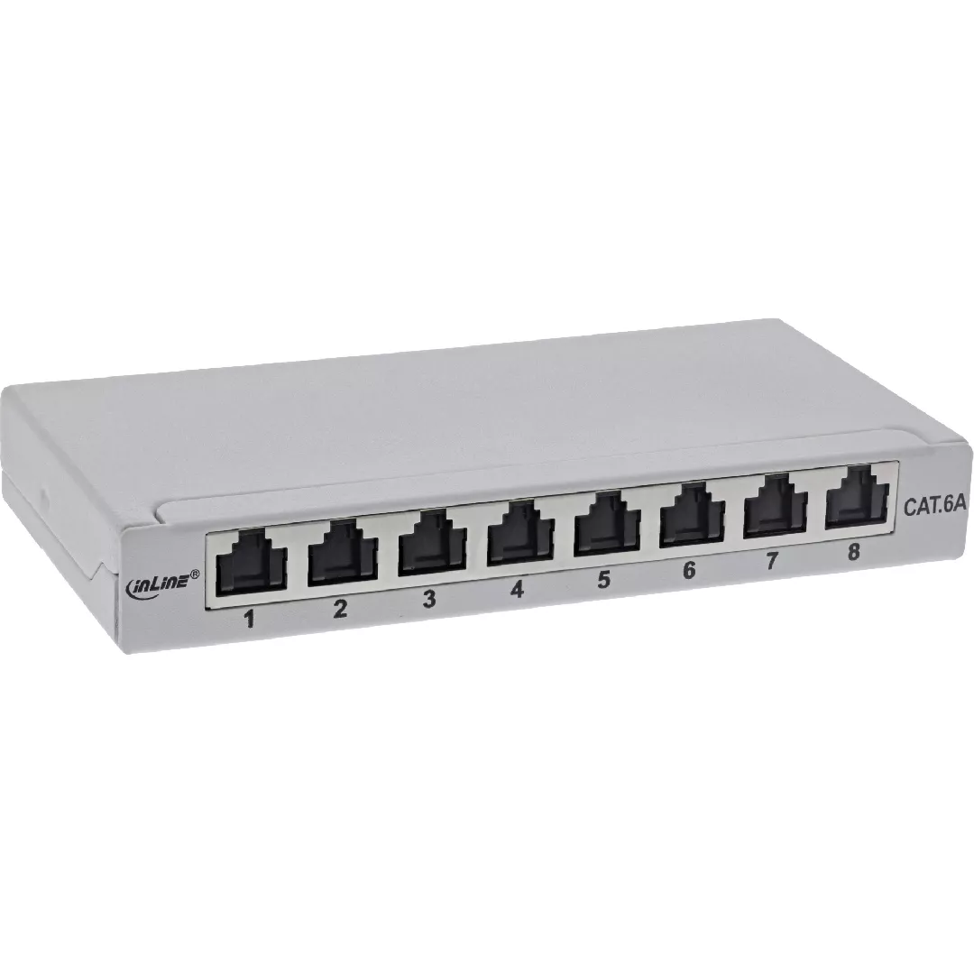 InLine Patch panel Cat.6A 0