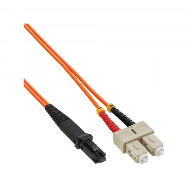 InLine Fiber Optical Duplex Cable MTRJ/SC
