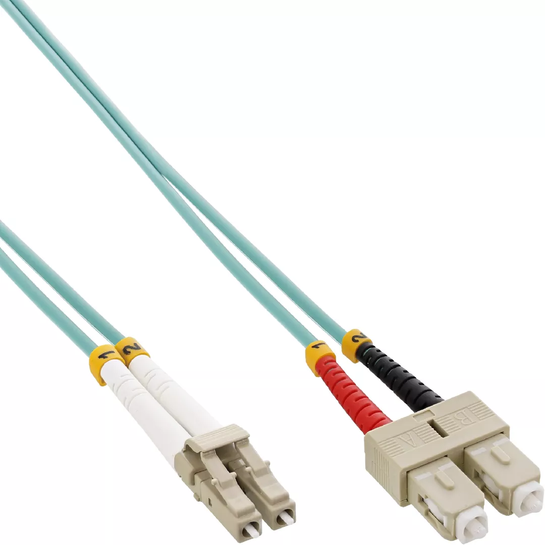 InLine Fiber Optical Duplex Cable LC/SC