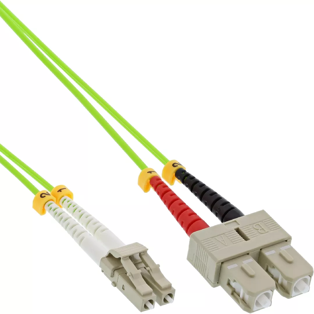 InLine Fiber Optical Duplex Cable LC/SC