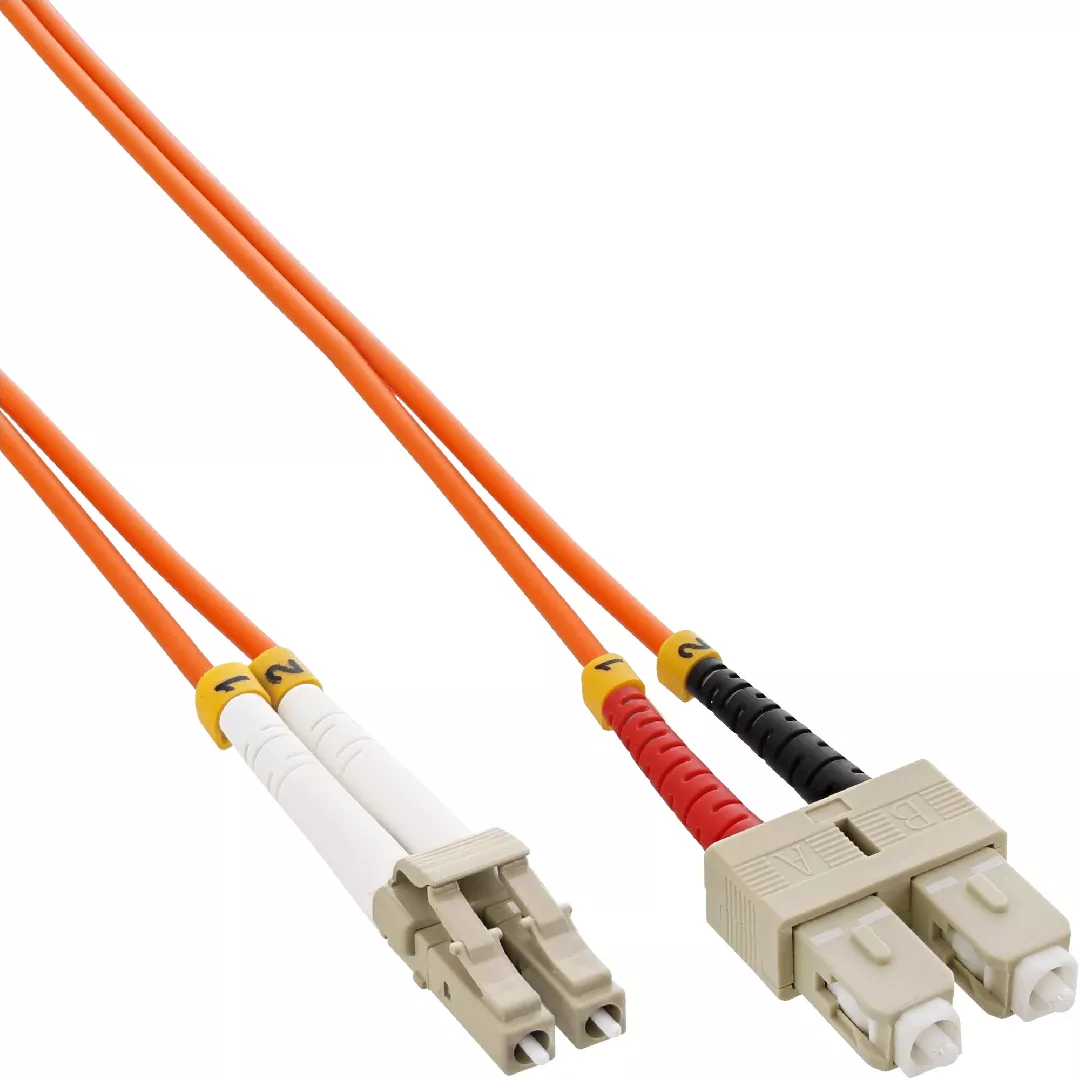 InLine Fiber Optical Duplex Cable LC/SC