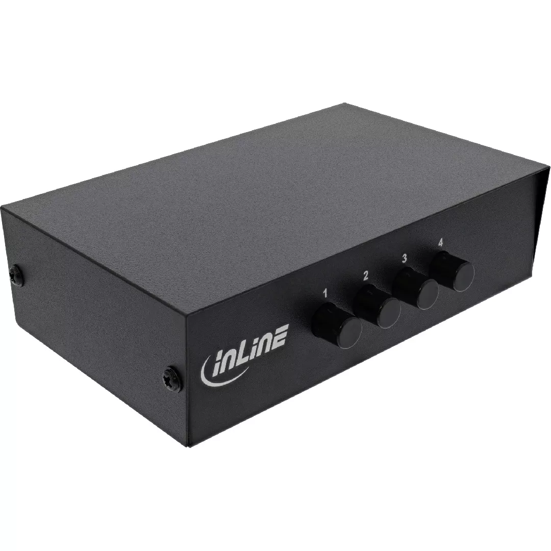 InLine AV Switch manual 4-port  3x
