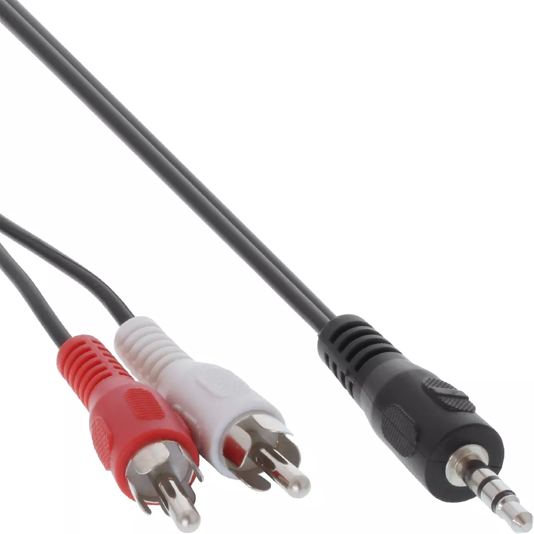 InLine Audio cable 2x RCA male