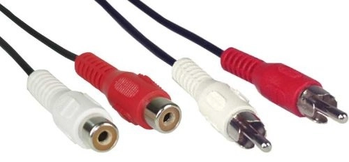 InLine Audio Cable 2x RCA male