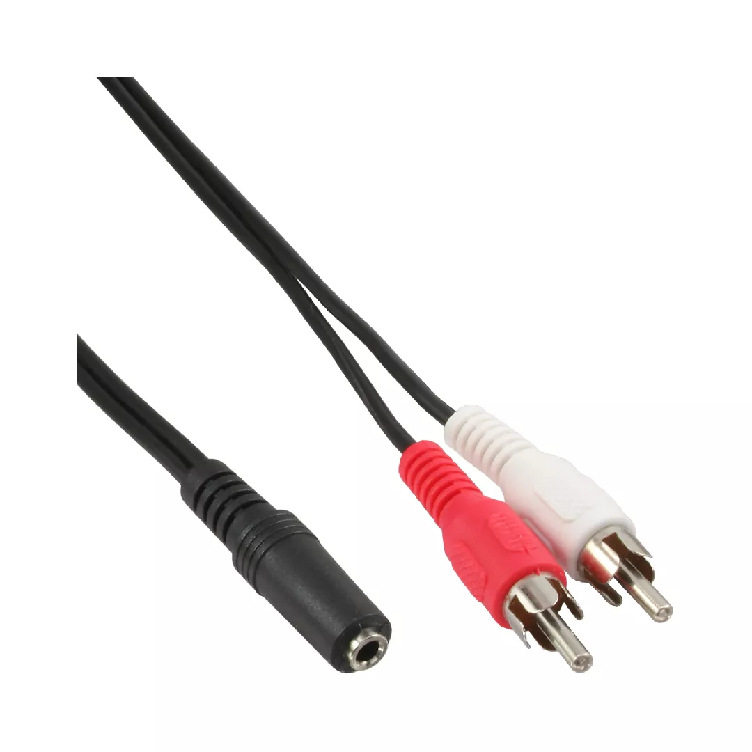 InLine Audio cable 2x RCA male