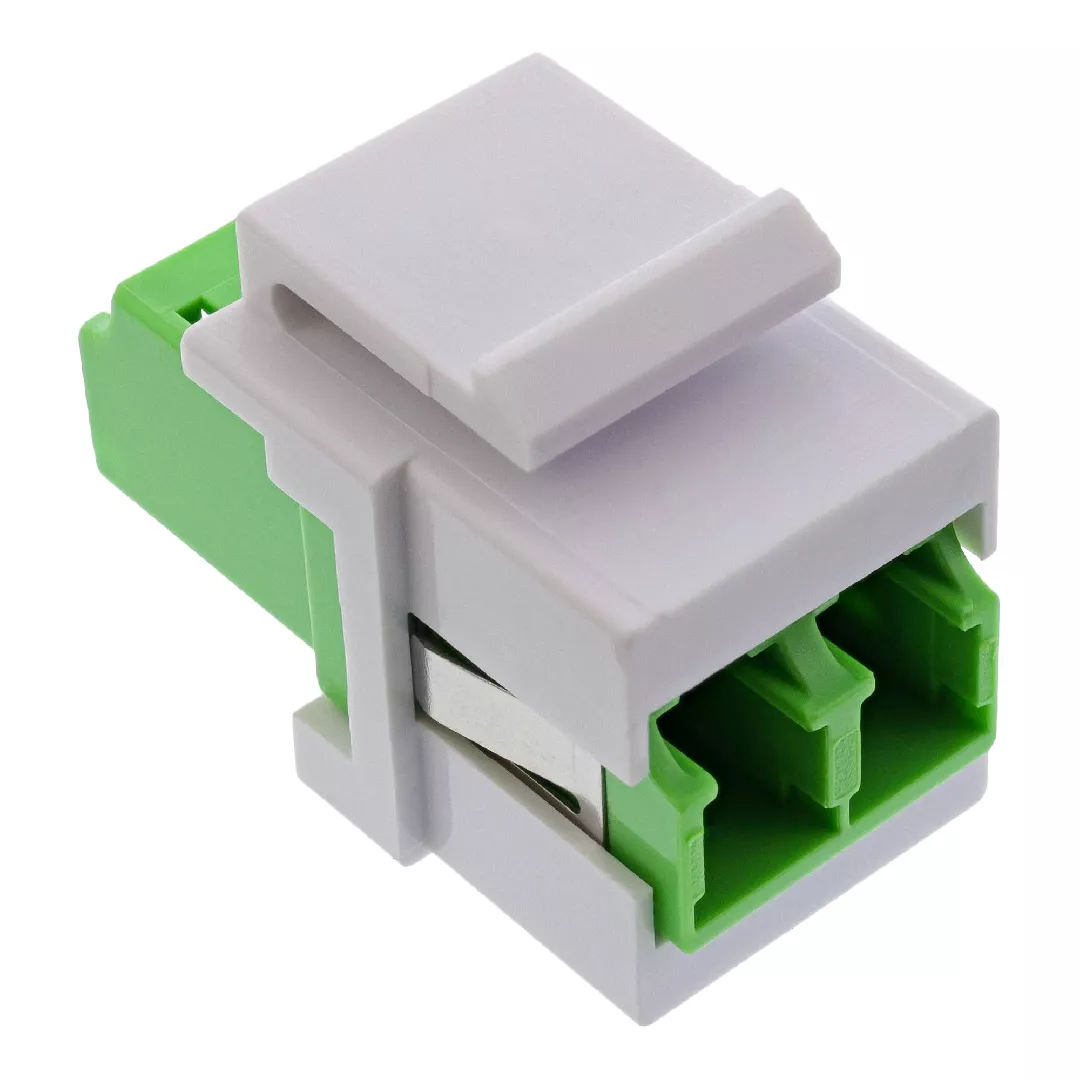 InLine Fiber optical Keystone Snap-in adaptor