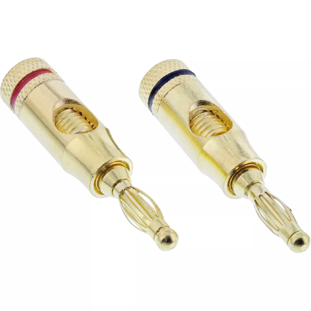 InLine Bana Plug Screw version metal