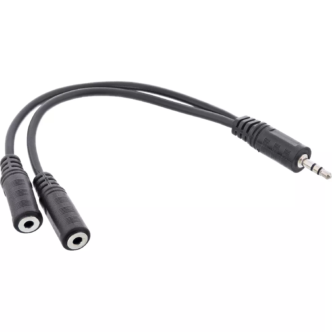 InLine 3.5mm Jack Y-Cable male