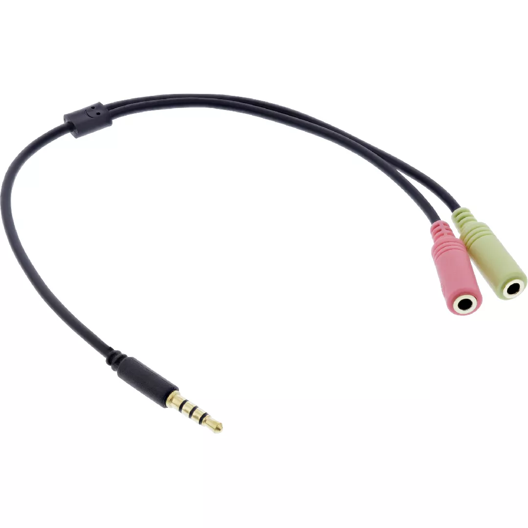 InLine Audio Headset Adapter Cable 3