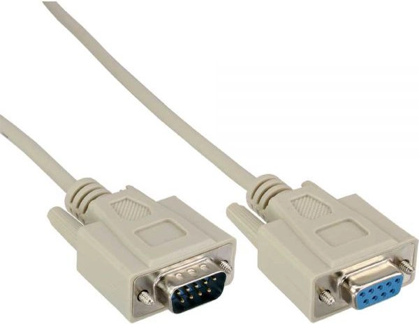 InLine serial cable - 9-pin socket