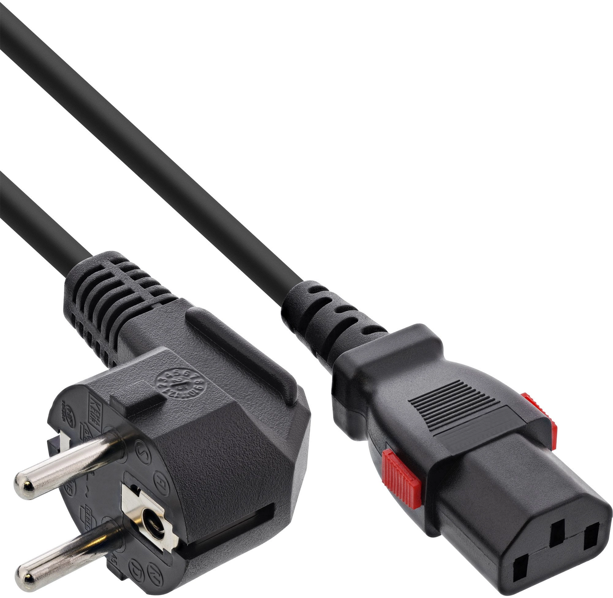 InLine 16952L power cable Black 2