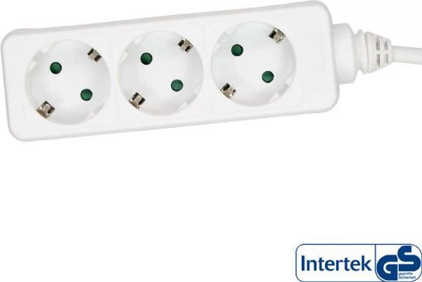 InLine power strip - 3-way protective