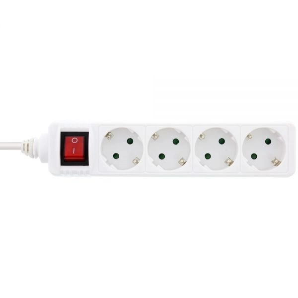 InLine power strip - 4-way protective