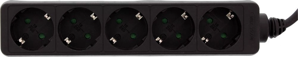 InLine power strip - 5-way protective